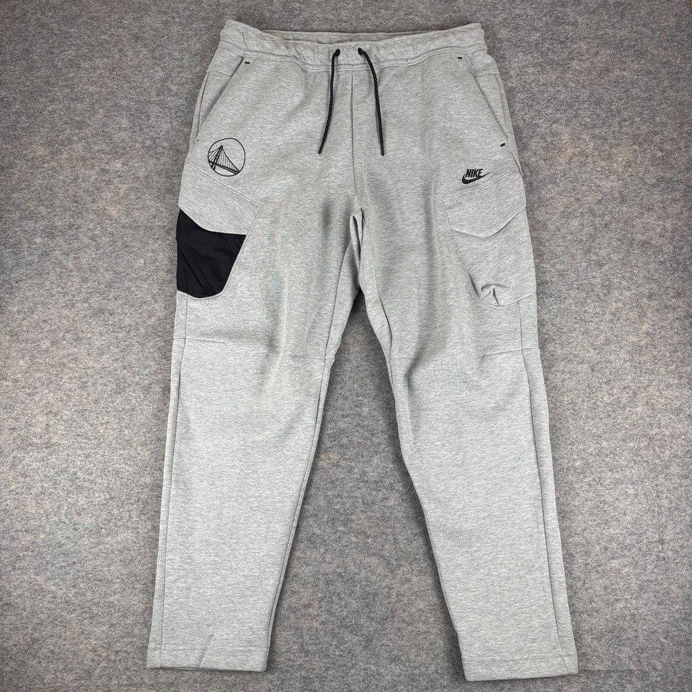 Nike Sportswear Golden State Warriors Tech Fleece Utility Sweatpants NBA Mens XL